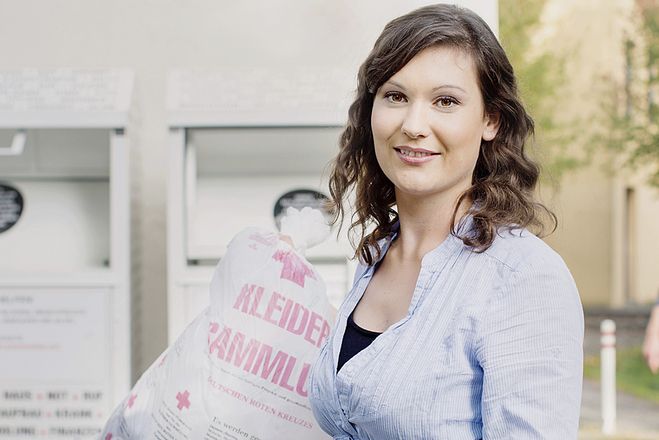 DRK-Kleidercontainer